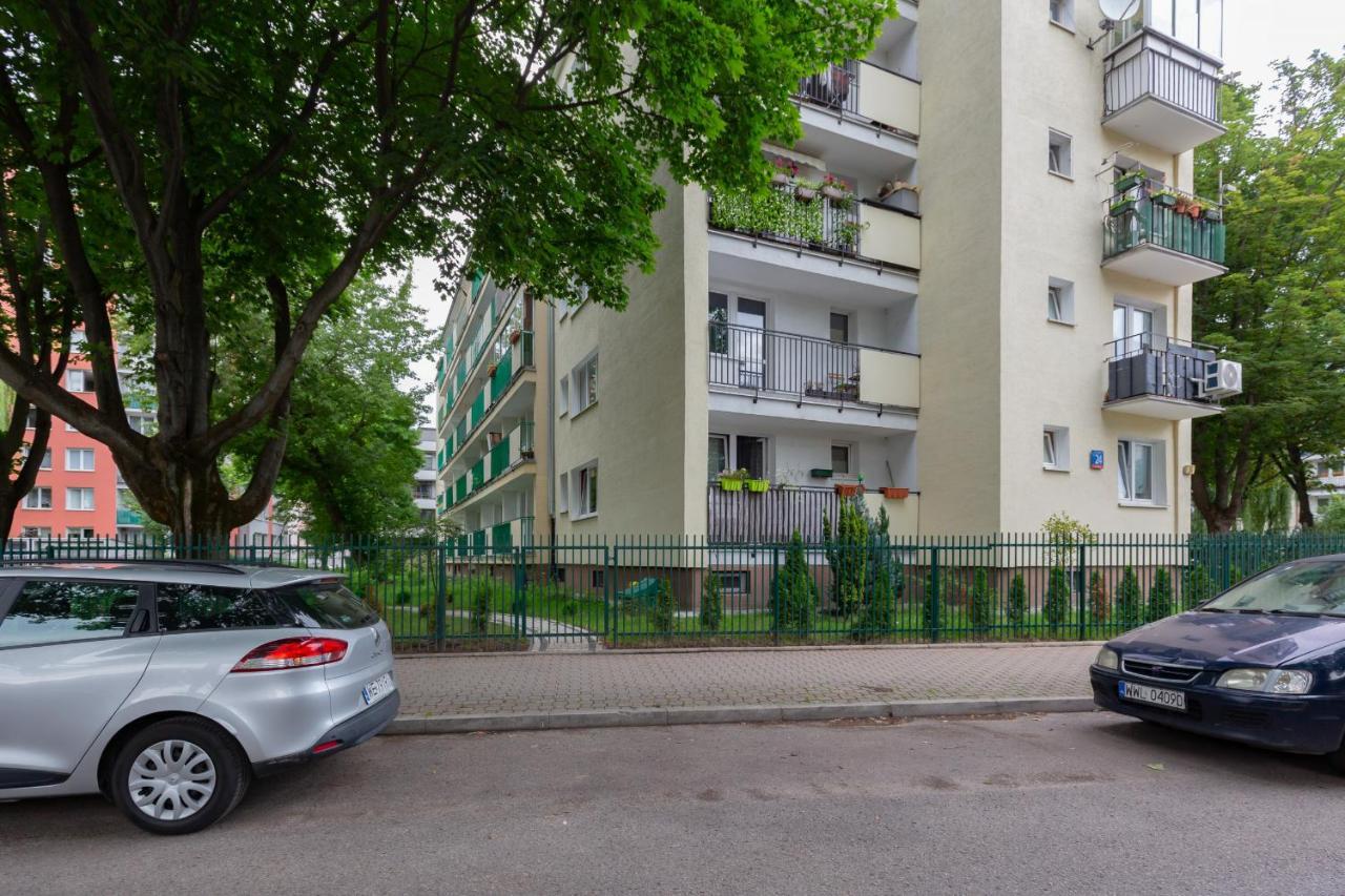 Metro Wierzbno Cozy Studio Mokotow By Noclegi Renters وارسو المظهر الخارجي الصورة